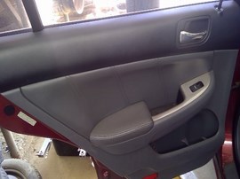 2006 HONDA ACCORD, BURGUNDY, EX, 2.4L, VTEC, AT,  A25117